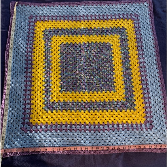 Bassinet, Car, Stroller, Lap, Crib Blanket Handmade Crocheted NEW - Picture 15 of 15